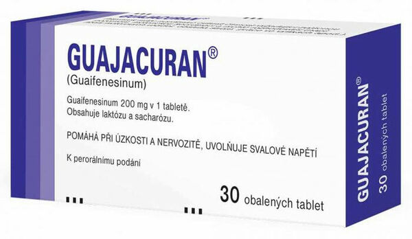 Guajacuran 200mg 30 obalených tablet porovnat ceny