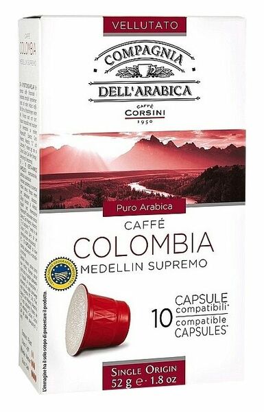 Caffé Corsini  CORSINI kapsle Colombia 52g/10ks porovnat ceny