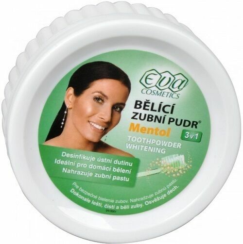 EVA Bělící zubní pudr mentol 30g porovnat ceny