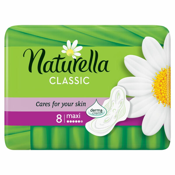 NATURELLA Classic Camomile Maxi Hygienické vložky 8 ks porovnat ceny