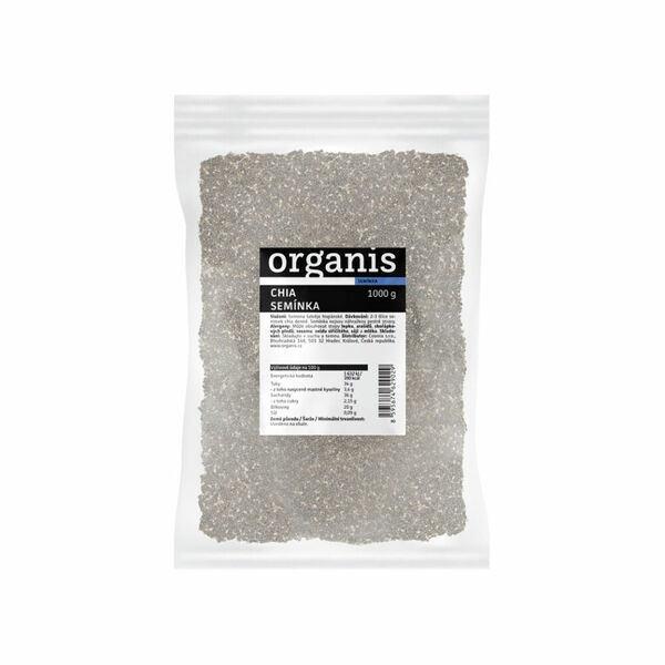 ORGANIS Chia semínka 1000 g porovnat ceny
