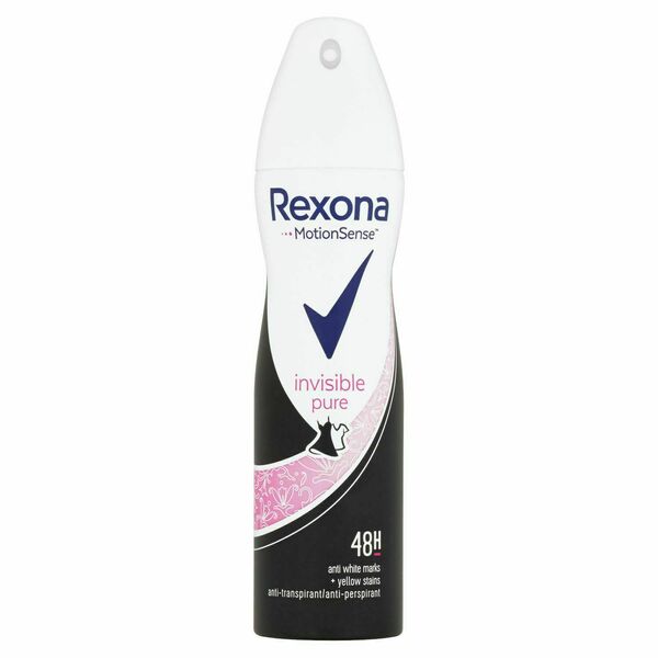 Rexona sprej Invisible Pure 150ml porovnat ceny