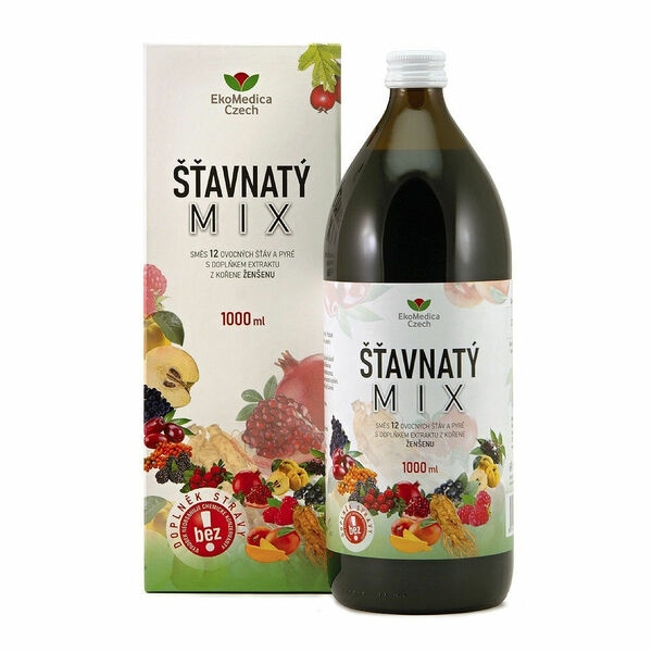 EKOMEDICA Šťavnatý mix 1000 ml porovnat ceny