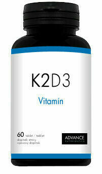 ADVANCE Vitamin K2+D3 60 tablet porovnat ceny