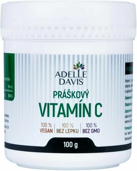 Adelle Davis Vitamín C práškový 100g porovnat ceny
