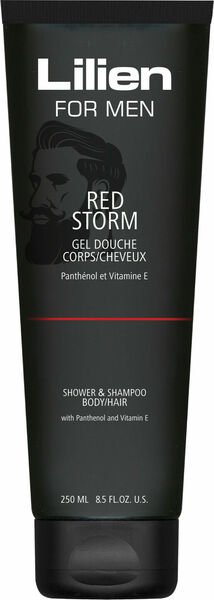 Lilien for men shower gel Red Storm 250ml porovnat ceny