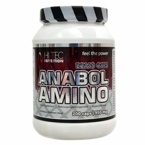 HiTec Nutrition Anabol Amino BCAA S 200 kapslí porovnat ceny