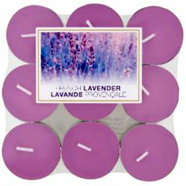 BOLSIUS Čajové svíčky French Lavender 18 ks porovnat ceny