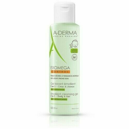 A-Derma Exomega Control Zvláčňující mycí gel 500ml pro suchou kůži se sklonem k atopii 2v1 porovnat ceny