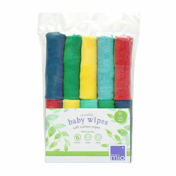 Bambino Mio Opakovaně použitelné dětské ubrousky rainbow 10ks porovnat ceny