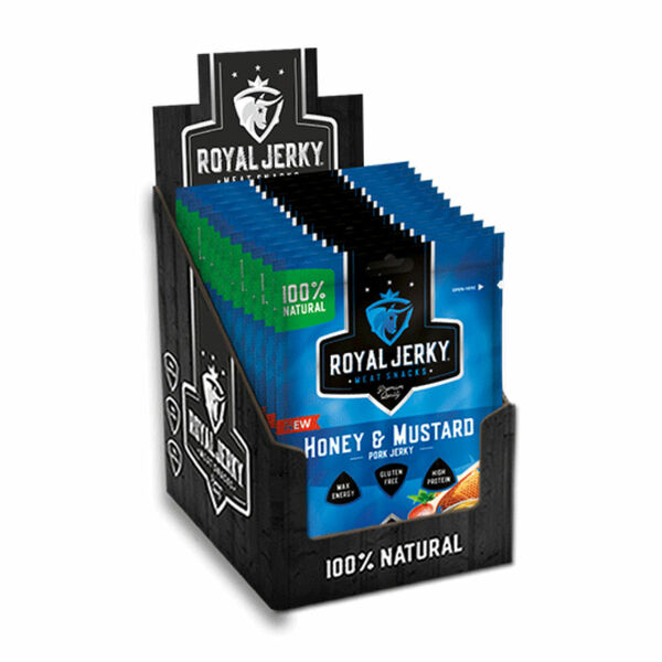 ROYAL JERKY PORK MED&HOŘČICE 12x 22g porovnat ceny