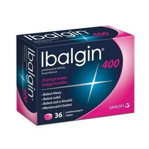 IBALGIN 400MG potahované tablety 36 porovnat ceny