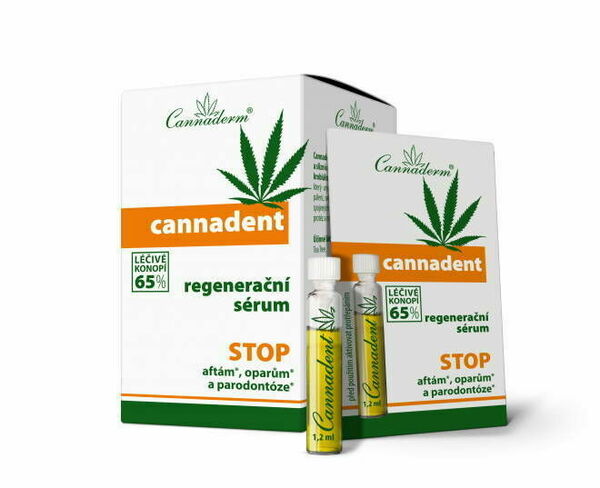 Cannaderm Cannadent sérum 10x1.5ml porovnat ceny