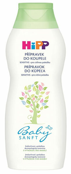 HiPP BABYSANFT Dětský ošetřující přípravek do koupele (pěna) 350ml porovnat ceny