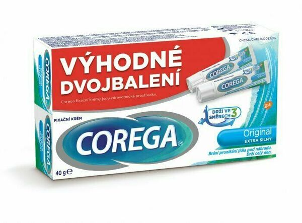 Corega Original extra silný DUOPACK 40g porovnat ceny
