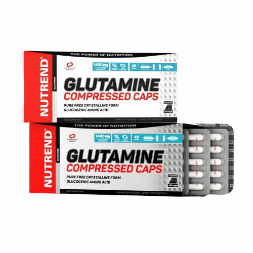 Nutrend  Glutamine Compressed Caps 120 kapsulí porovnat ceny