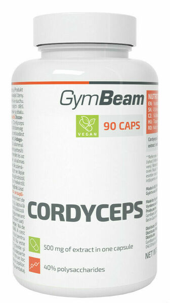 GymBeam Cordyceps 90 kapslí porovnat ceny