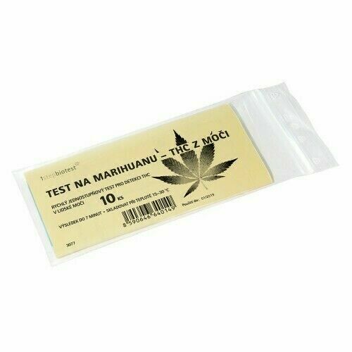 Test na marihuanu-THC z moči 10ks porovnat ceny