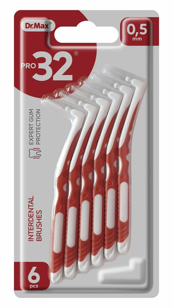 Dr.Max PRO32 Mezizubní kartáček 0,5 mm 6 ks porovnat ceny