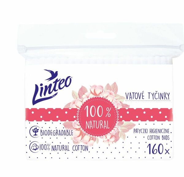 Linteo Vatové tyčinky 160 ks porovnat ceny