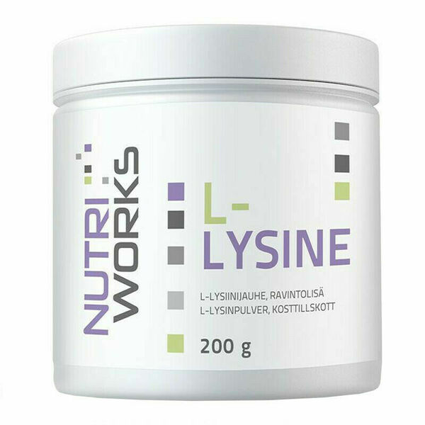 NutriWorks L-Lysine 200g porovnat ceny