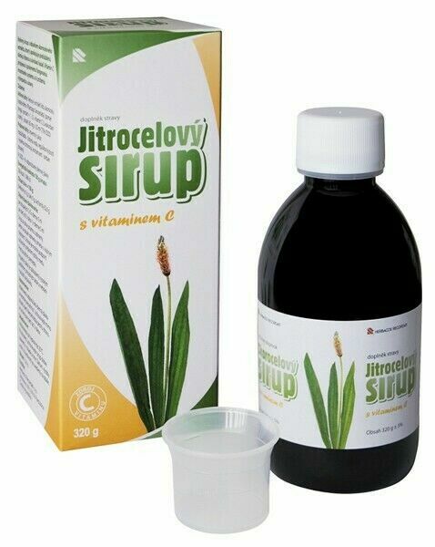 Jitrocelový sirup - Herbacos  Herbacos Jitrocelový sirup s vitaminem C 320g porovnat ceny
