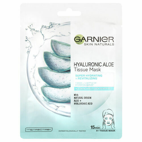 Garnier Textilní hydratační maska Hyaluronic Aloe 32g porovnat ceny