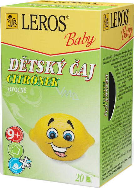 LEROS BABY Dětský čaj Citrónek n.s.20x2g porovnat ceny