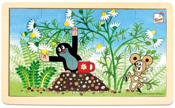 Bino  Puzzle Krteček a heřmánek, 15d. porovnat ceny
