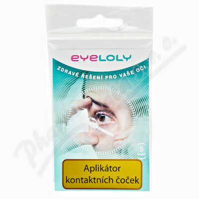 Eyeloly oční tyčinky k aplikaci kontakt.čoček 5ks porovnat ceny