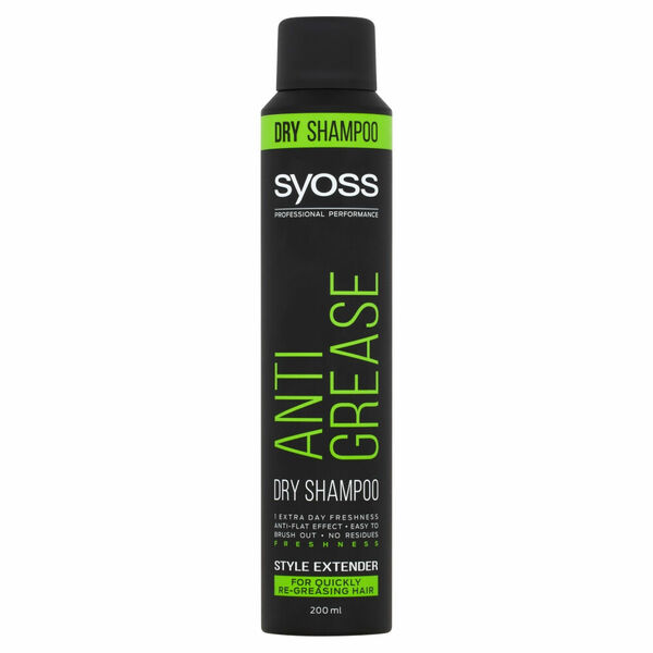 SYOSS Anti Grease Suchý šampon pro rychle se mastící vlasy 200 ml porovnat ceny
