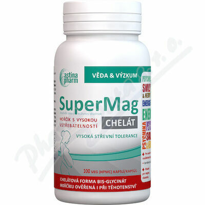 Astina SuperMag B6 chelát cps.100. porovnat ceny