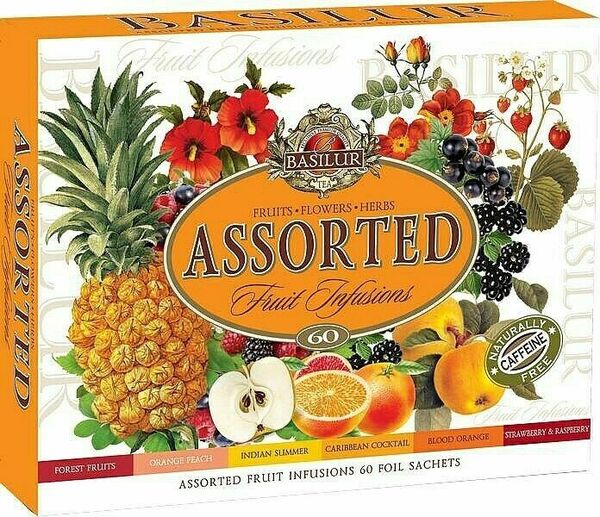 BASILUR Fruit Infusions Assorted 60 gastro sáčků porovnat ceny