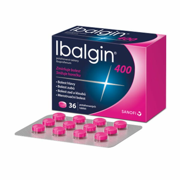 IBALGIN 400 mg 36 potahovaných tablet porovnat ceny
