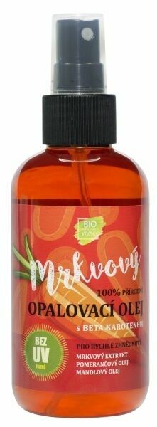 Vivaco Bio  BIO VIVACO Přírodní opalovací mrkvový olej pro rychlé opálení 150ml porovnat ceny