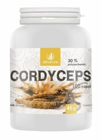 Allnature Cordyceps 100 kapslí porovnat ceny