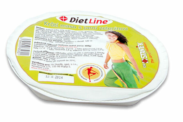 Diet Line  DietLine Krůtí maso s jarní zeleninou 300g porovnat ceny