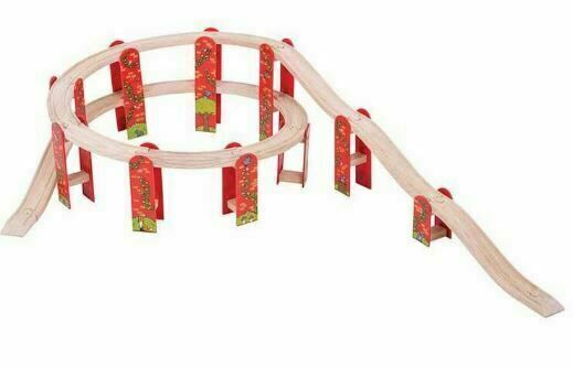 Bigjigs Rail Víceúrovňový set kolejí porovnat ceny