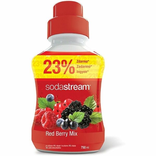 Sirup Red Berry Velký 750ml SODASTREAM porovnat ceny