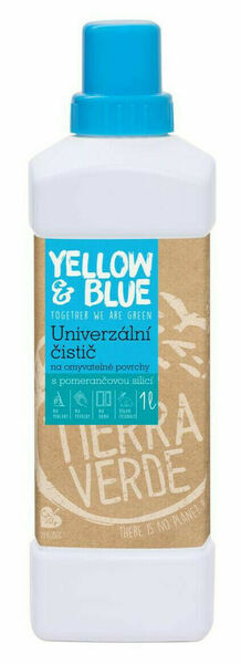 Yellow&Blue  Yellow and Blue Univerzální čistič s pomerančovou silicí 1l porovnat ceny