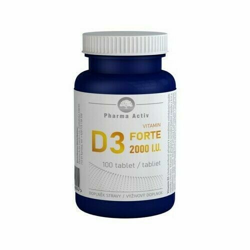 Vitamín D3 FORTE 2000 I.U. tbl.100 porovnat ceny