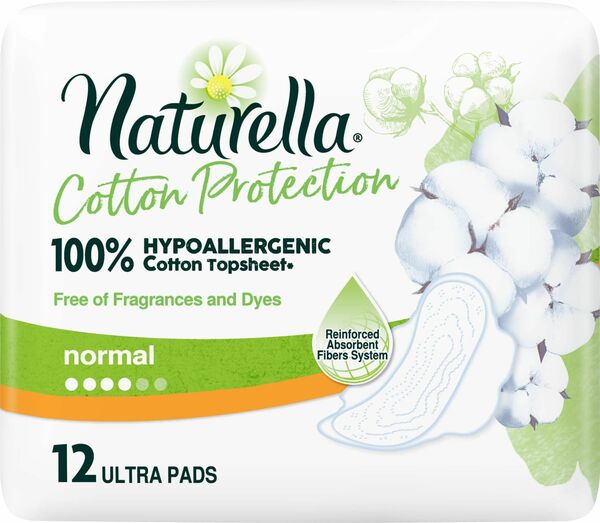 Naturella vložky Cotton Normal 12ks porovnat ceny