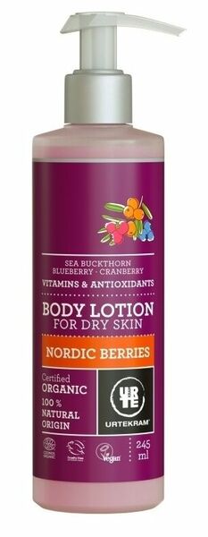 Urtekram  Tělové mléko Nordic Berries 245ml BIO porovnat ceny