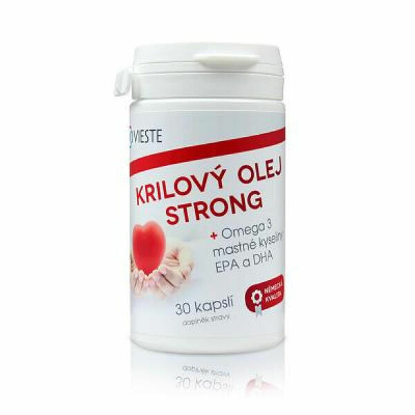 VIESTE Krilový olej STRONG Omega - 30 kapslí porovnat ceny