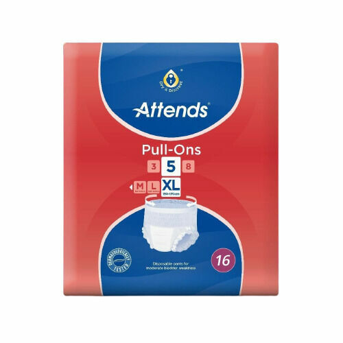 Attends Absorpční kalhotky pull-ons plus XL 16ks porovnat ceny