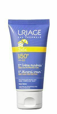 Uriage Bébé Minerální krém pro nejmenší SPF 50+ 50 ml porovnat ceny