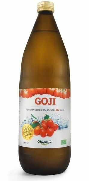 Organic Way  Goji Bio 100% šťáva premium quality 1000ml porovnat ceny