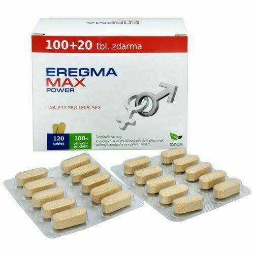 Natural Medicaments Eregma MAX power 100+20 tablet ZDARMA porovnat ceny