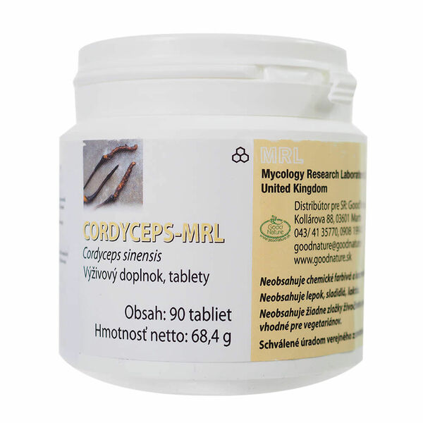 Cordyceps-MRL Sinensis 90 tablet porovnat ceny