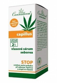 Cannaderm Capillus vlasové sérum seborea 40ml porovnat ceny